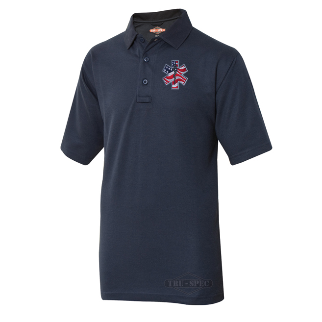 Tru Spec Tactical Short Sleeve Polo with Optional Embroidery for