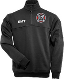 5.11 Tactical 1/4 Zip Job Shirt with options of Custom Embroidered Logo, Badge, or Patch plus Name