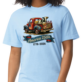 America 250th Anniversary Country Core Cow T Shirt
