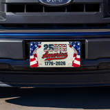 America 250th Anniversary License Plates - Cold Dinner Club