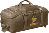 Tactical Barrel Duffel Range Duty Bag Back Pack with Custom Embroidery