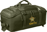 Tactical Barrel Duffel Range Duty Bag Back Pack with Custom Embroidery