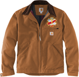Carhartt Duck Detroit Jacket with Custom Embroidery - Blanket Lined