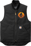 Carhartt Duck Vest with Custom Embroidery