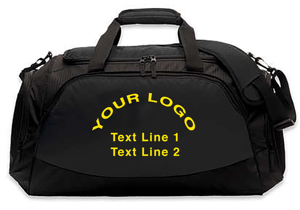 Duffle Duty Gym Bag with Optional Embroidery No Minimums Seven Colors Cold Dinner Club