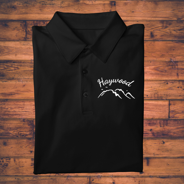Haywood County Employees Embroidered Short Sleeve Polo Shirts