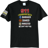911 Dispatcher Telecommunicator Humor Funny T Shirt