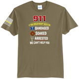 911 Dispatcher Telecommunicator Humor Funny T Shirt