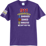 911 Dispatcher Telecommunicator Humor Funny T Shirt