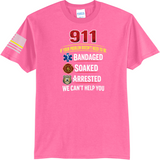 911 Dispatcher Telecommunicator Humor Funny T Shirt