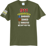 911 Dispatcher Telecommunicator Humor Funny T Shirt