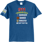 911 Dispatcher Telecommunicator Humor Funny T Shirt