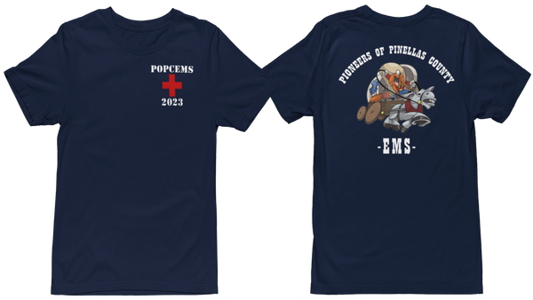 Pioneers of Pinellas County EMS Unisex T Shirts POPCEMS