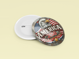 USA 250th Anniversary of America Pinback Buttons - Cold Dinner Club