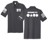 911 Public Safety Dispatcher Telecommunicator Unisex Uniform Polo Shirts - Pooky Noodles