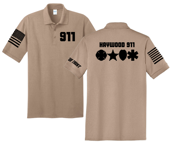 911 Public Safety Dispatcher Telecommunicator Unisex Uniform Polo