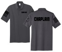 First Responder Chaplain Unisex Uniform Polo Shirts for Fire Dept, EMS, and Law Enforcement - Pooky Noodles