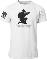 GWOT Global War On Terrorism 20 Years Strong Unisex T Shirt - Cold Dinner Club