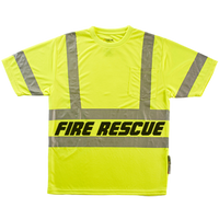 High Visibility Customized First Responder Shirts Hi Vis ANSI 107-2015 Type R Class 3 - Pooky Noodles