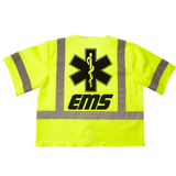 High Visibility Customized First Responder Zippered Vests Hi Vis ANSI 107-2015 Type R Class 3 - Pooky Noodles
