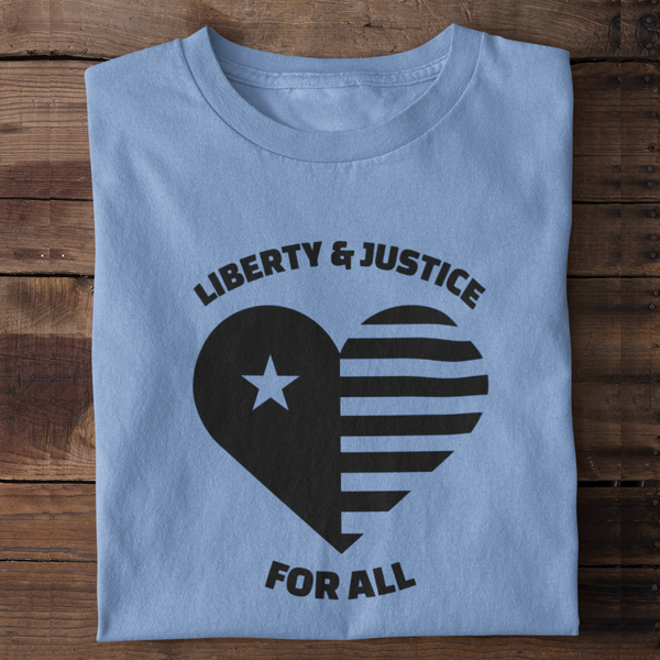 Liberty and Justice for All Unisex T Shirt - Pooky Noodles