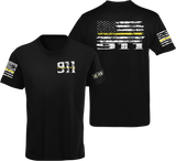 911 Dispatch The Thin Gold Line Unisex T Shirt - Cold Dinner Club