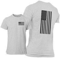 Thin White Line Flag Unisex T Shirt - Pooky Noodles