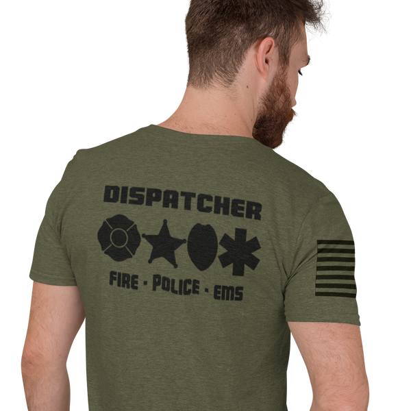 911 Dispatcher Tactical Style T Shirt Cold Dinner Club