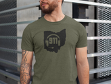 50 States Collection Ohio 911 Dispatcher Unisex T Shirt - Pooky Noodles