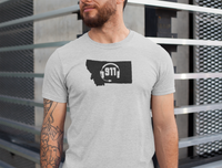 50 States Collection Montana 911 Dispatcher Unisex T Shirt - Pooky Noodles