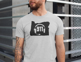 50 States Collection Oregon 911 Dispatcher Unisex T Shirt - Pooky Noodles