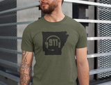 50 States Collection Arkansas 911 Dispatcher Unisex T Shirt - Pooky Noodles