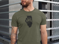 50 States Collection Illinois 911 Dispatcher Unisex T Shirt - Pooky Noodles