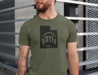 50 States Collection Utah 911 Dispatcher Unisex T Shirt - Pooky Noodles
