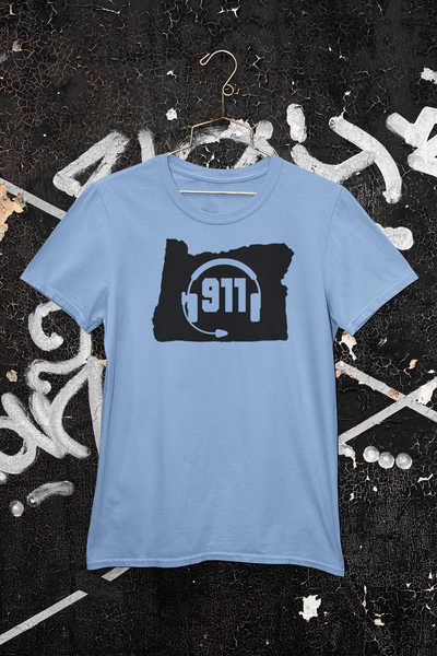 50 States Collection Oregon 911 Dispatcher Unisex T Shirt - Pooky Noodles