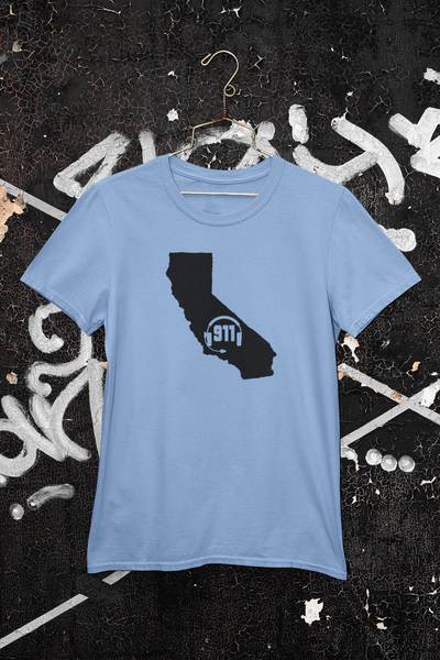 50 States Collection California 911 Dispatcher Unisex T Shirt - Pooky Noodles