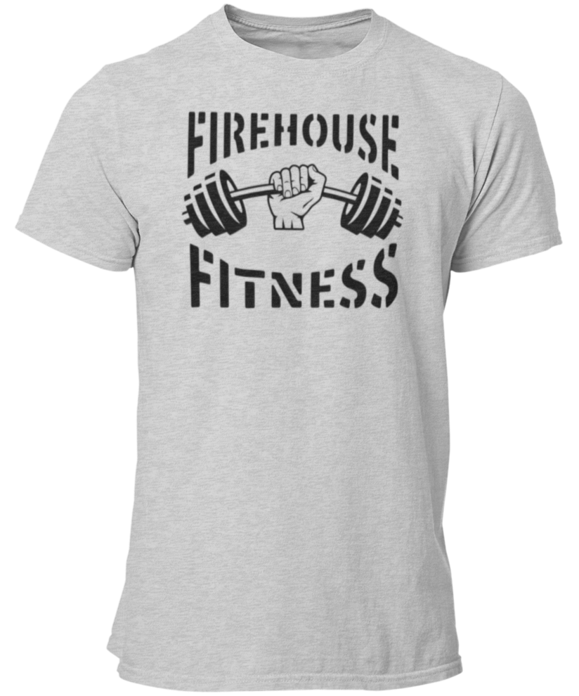 Firehouse Fitness Firefighter Fire Station Workout Unisex T Shirt ...