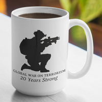 GWOT Global War On Terror Large 15 Ounce Coffee Mug - Cold Dinner Club