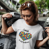 Love Is My Spectrum Autism Awareness Adult Unisex T Shirt - Pooky Noodles
